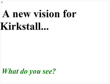 Tablet Screenshot of kirkstall-vision.org
